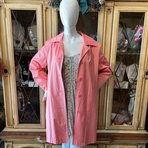 1 Madison Salmon Pink Trench Coat